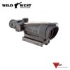 Trijicon ACOG 3.5x35 Scope, Dual Illuminated Red Chevron BAC .308 Flattop Reticle w/ TA51 Mount
