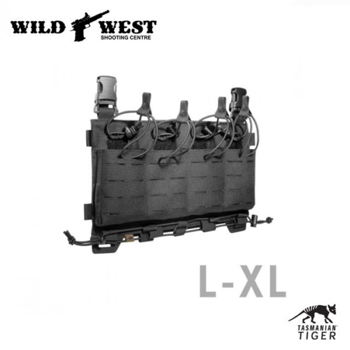 Tasmanian Tiger TT Carrier Mag Panel LC M4 - Black - L/XL