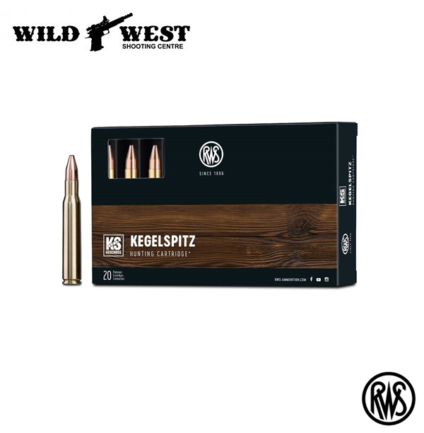 RWS .30-06 150gr. Kegelspitz (Cone Point) – 20 Rounds