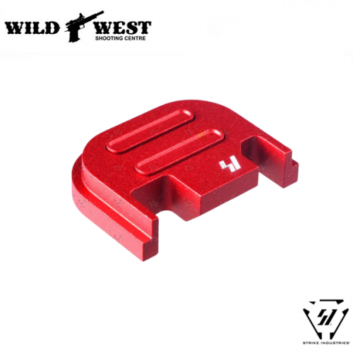 Strike Industries Slide Cover Plate V2 - GLOCK G17-G41 - Red