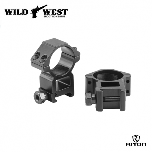 Riton 30mm Scope Rings - High