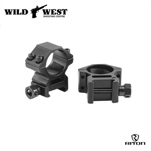 Riton 1-Inch Scope Rings - Med