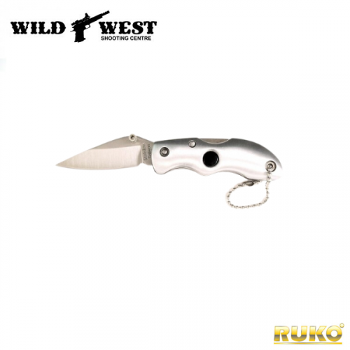 RUKO Knives #K7005 Compact Brushed Aluminum Handle Knife