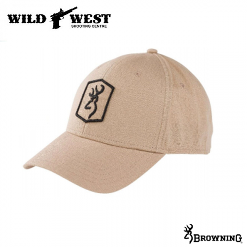 Browning Tan Cap - Red Maple Leaf