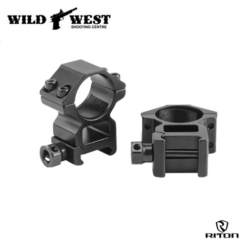 Riton 1-Inch Scope Rings - Low