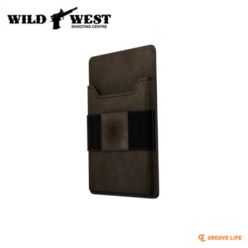 Groove Wallet GO - Brown Leather