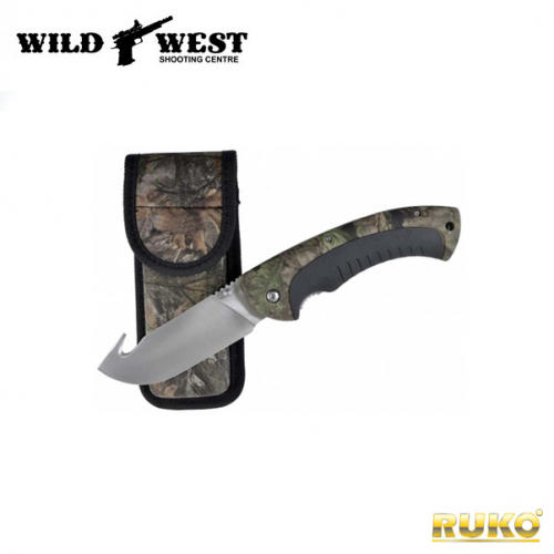 RUKO Knives #RUK0150GHCA Camo Folding Knife