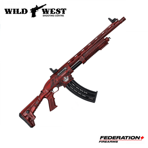 Federation Firearms SPM-12 Mag-Fed 12ga. 3" - Distressed Red
