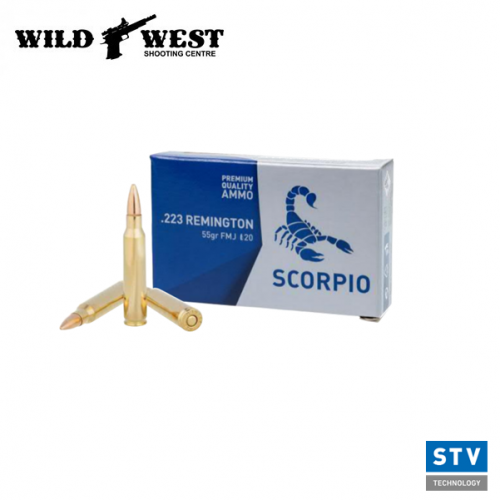 STV Scorpio .223 Rem 55gr. FMJ - 1000 Rounds