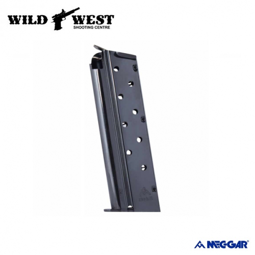 Mec-Gar 1911 9mm 9 Round Full-Size Magazine - Blued