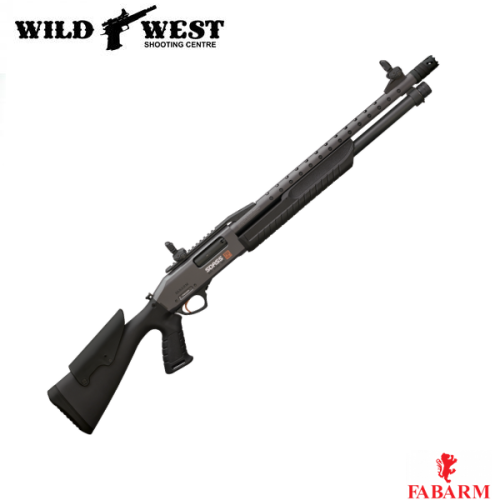 Fabarm SDASS Pro Forces Stage 2 Pump-Action 12ga. 20" - Carbon Grey