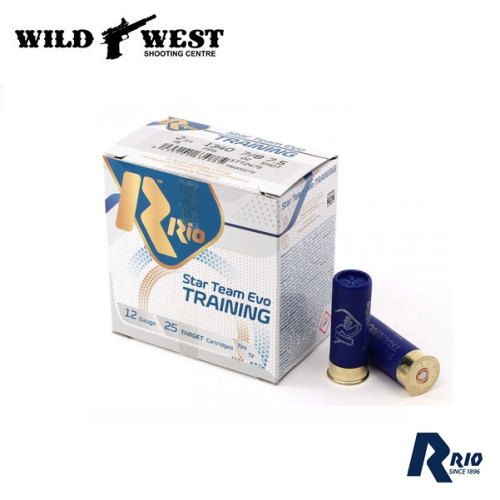 RIO Star Team Evo 12ga. 2-3/4", 1-1/8oz., #7.5 - 250 Rounds
