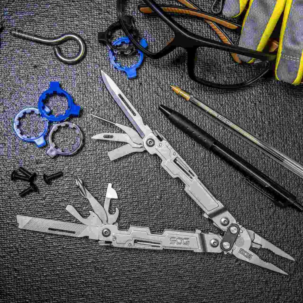 SOG PowerAccess EDC Multi-Tool - Stone Wash - Image 8