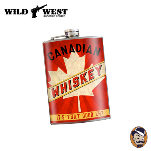 Lucky Jack "Canadian Whiskey" 8oz. Flask