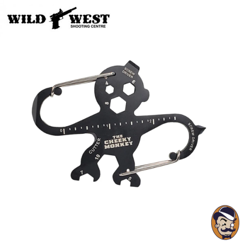 Lucky Jack "Cheeky Monkey" Dual Carabiner Multi Tool
