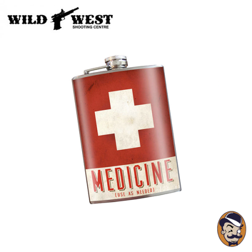 Lucky Jack "Medicine" 8oz. Flask