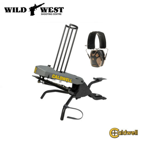 Caldwell Claymore Target Thrower & E-Max Pro Muff Bundle