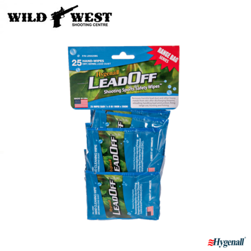 Hygenall LeadOff Range Series Wipes - 25 Pack