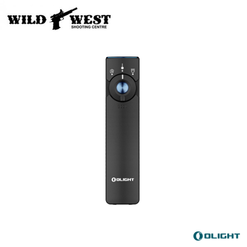 Olight Arkfeld Pro Flat EDC Flashlight w/ LED Light UV and Laser - Black