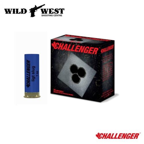 Challenger Munitions 12ga. Low-Recoil Tactical Slug 2-3/4", 1oz.