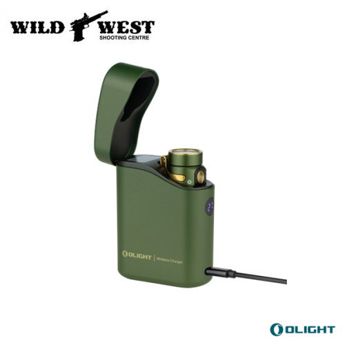 Olight Baton 4 EDC Flashlight w/ Charger 1300 Lumens - OD Green Premium