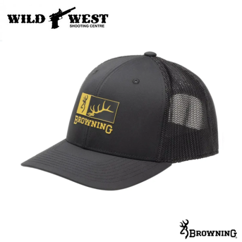 Browning Elk Ridge Cap - Black/Gold