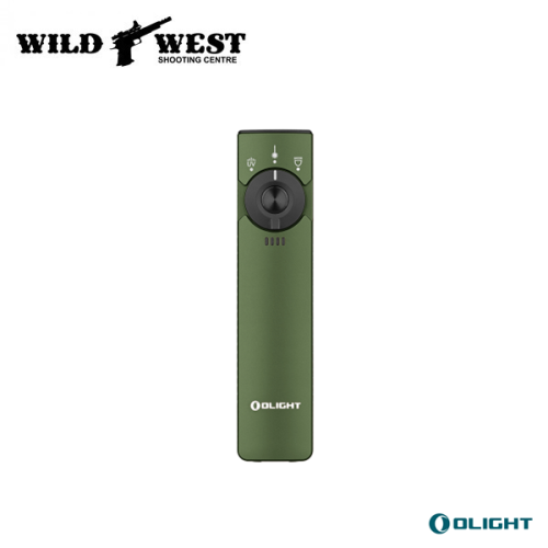 Olight Arkfeld Pro Flat EDC Flashlight w/ LED Light UV and Laser - OD Green