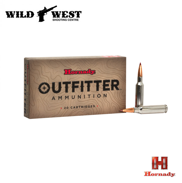 Hornady 814874 Outfitter Rifle Ammo 6.5 Creedmoor 120gr. CX OTF 20 Rnd