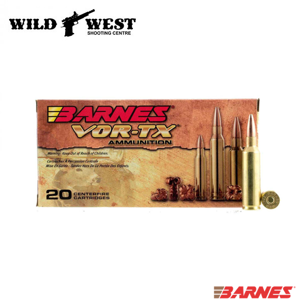 Barnes 21559 VOR-TX Rifle Ammo 270 WSM 140gr. TSX BT, 3135 fps