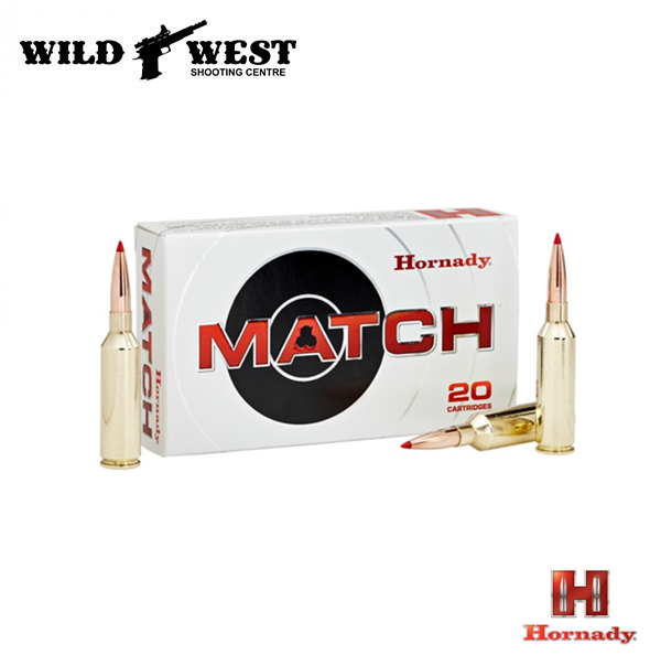 Hornady 81620 Match Rifle Ammo 6.5 Prc 147gr. Eld Match, 20 Rnd