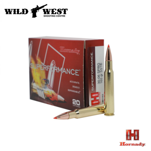 Hornady 81153 Superformance Rifle Ammo 30-06 SPR, SST, 165 Grains