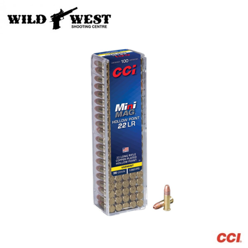 CCI 0962 Mini Mag Meateater, 22lr 36gr, Copper Plated Hollow Point