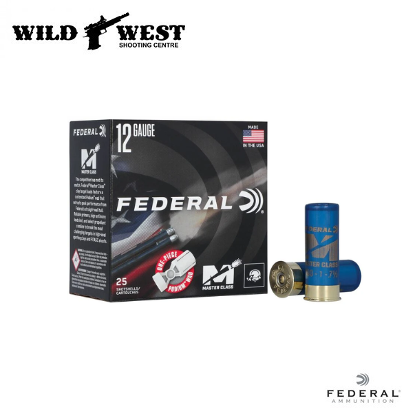 Federal Master Class 12ga. 2-3/4" 1oz. #8 1250fps - 250 Rounds