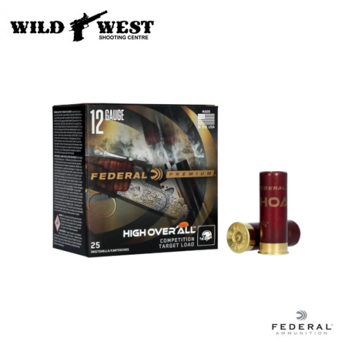 Federal High Overall 12ga. 2-3/4" 1-1/8oz. #8 1200fps - 250 Rounds
