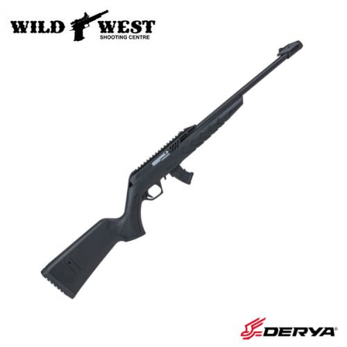 Derya TM22 Cadet Semi-Auto .22 LR 18" - Black