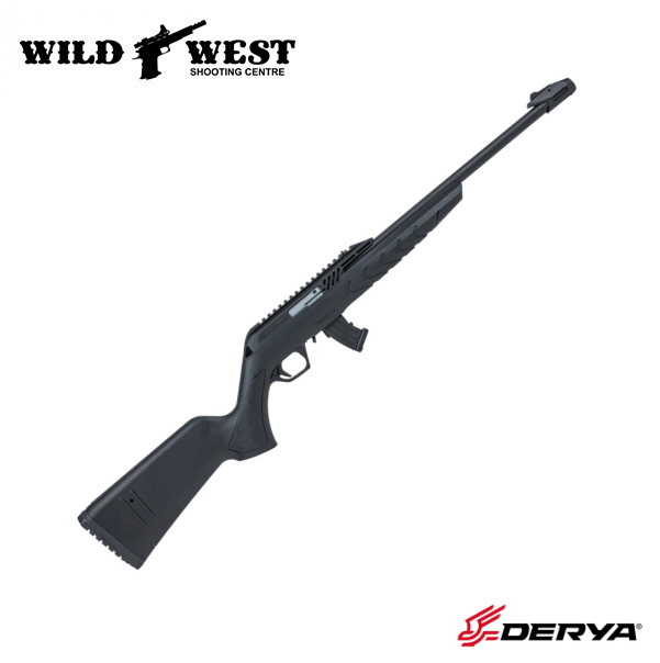 Derya TM22 Cadet Semi-Auto .22 LR 18" - Black