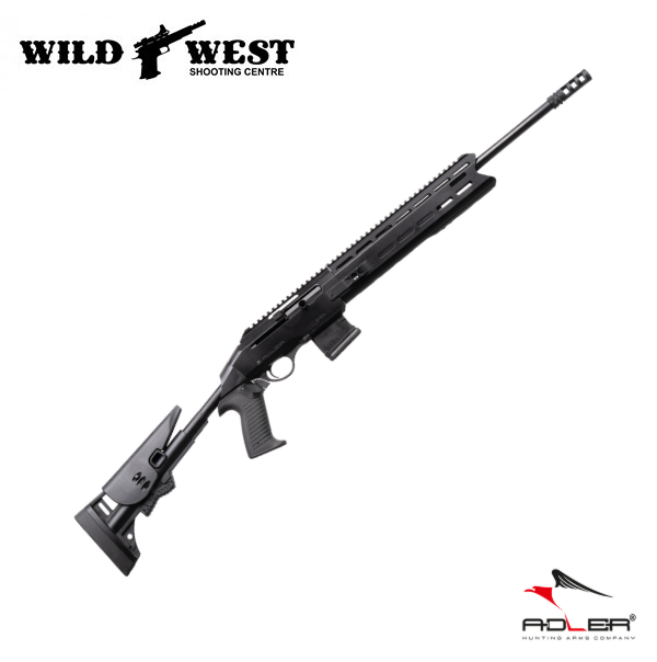 Adler AD500A Tactical Semi-Auto .223 Rem 18.6" - Black
