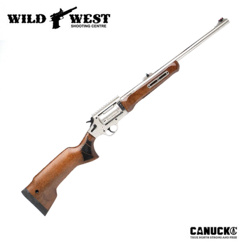 Canuck Evolve Revolver Rifle .357 Mag , 18" - Nickel/Walnut