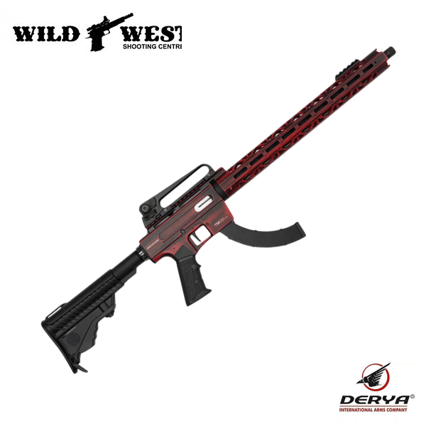 Derya Arms TM22 Semi Auto .22LR - Distressed Red - Consignment - Image 2