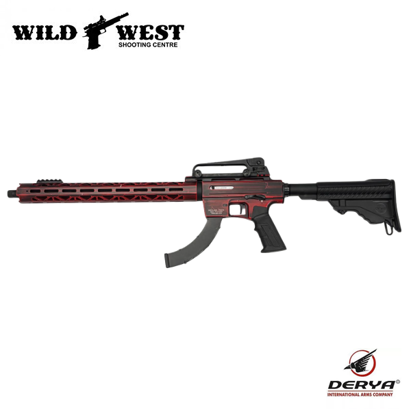 Derya Arms TM22 Semi Auto .22LR - Distressed Red - Consignment - Image 3