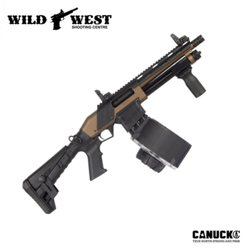 Canuck Recon 3 Tactical M-LOK 12ga., 3", 9" Barrel - Bronze