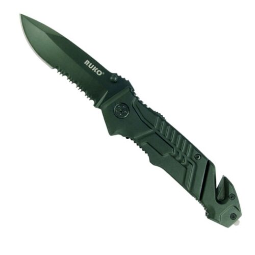 RUKO Knives Shark Assisted Knife SRDS Black