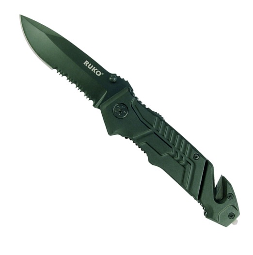 RUKO Knives Shark Assisted Knife SRDS Black